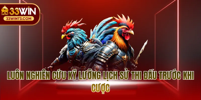 Trực Tiếp Đá Gà Mạng - Sức Nóng Từ Đấu Trường Đẳng Cấp 4 Luôn nghiên cứu kỹ lưỡng lịch sử thi đấu trước khi cược